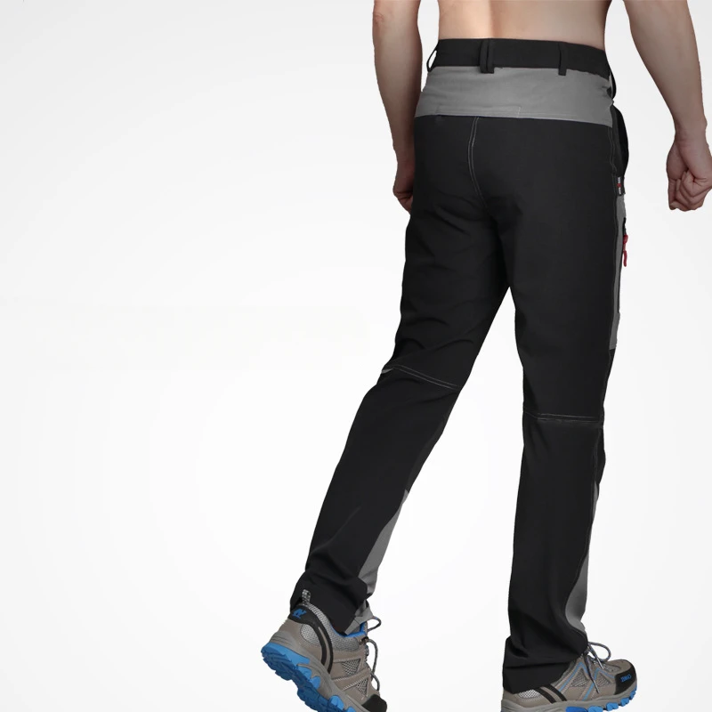 Mens Hiking Pant Summer Quick Drying Breathable Elastic Camping Trouser Outdoor Windproof Light Weight Fishing Climbing Pant New