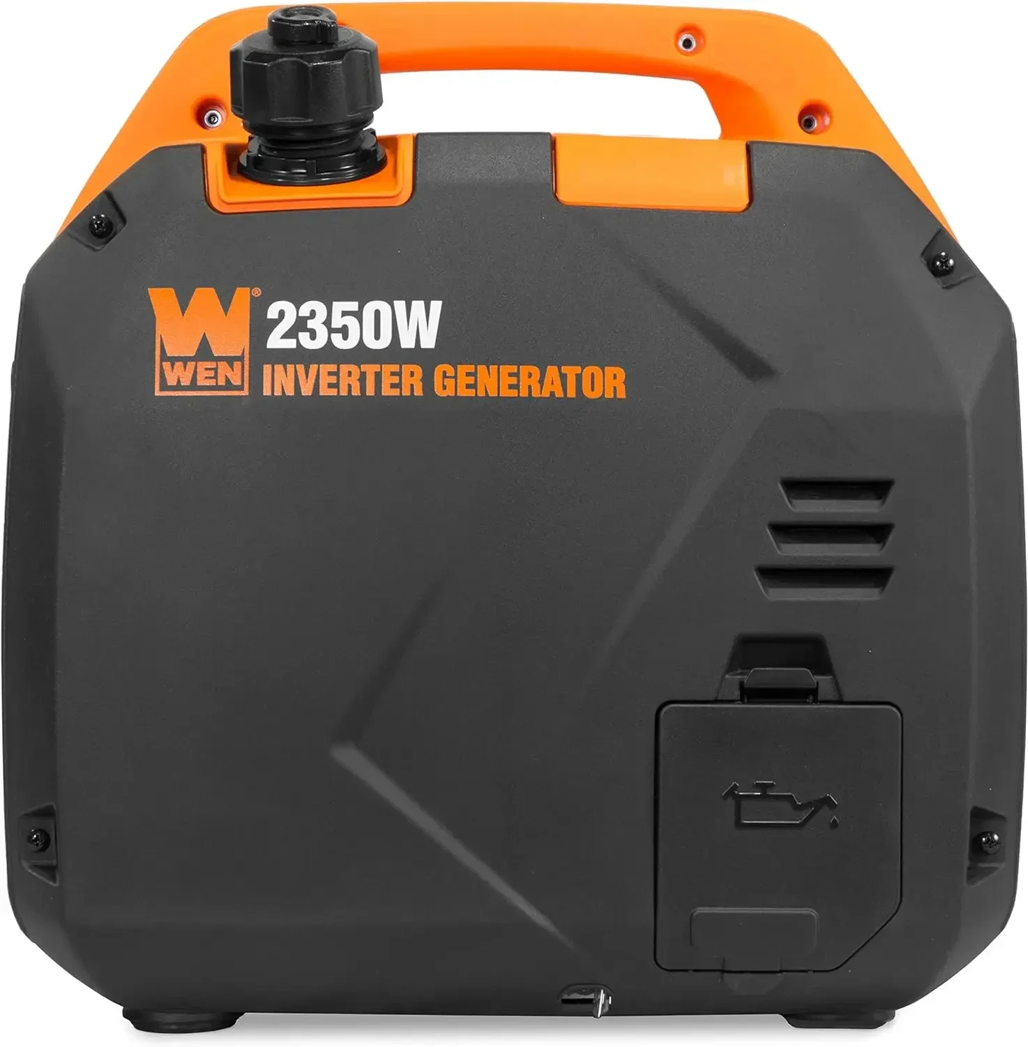 WEN 56235i Super Quiet 2350-Watt Portable Inverter Generator with Fuel Shut Off, CARB Compliant, Ultra Lightweight, Black