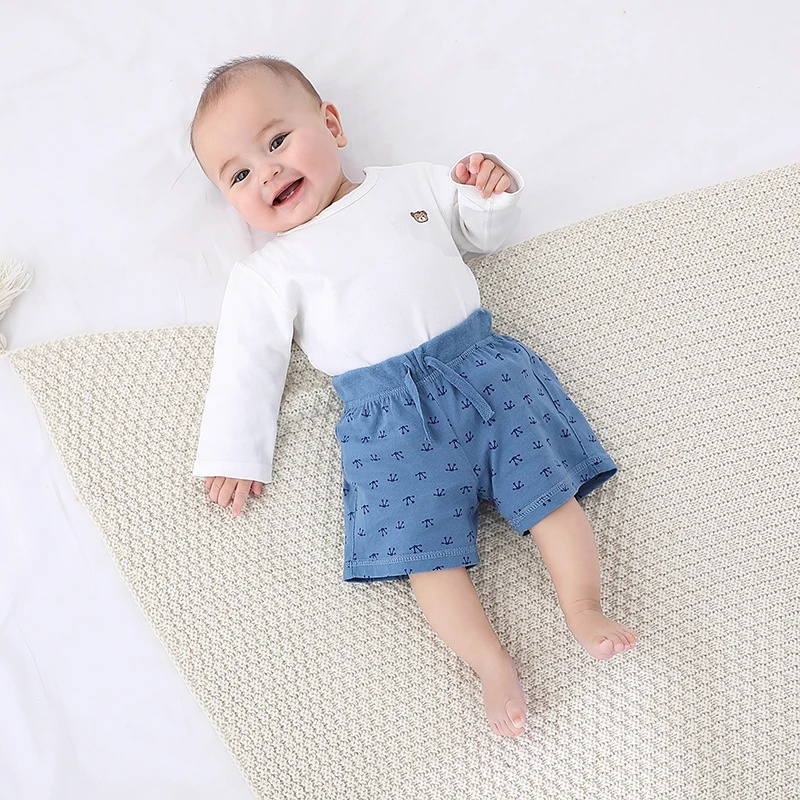 Cotton Shorts Newborn Baby Summer Boy Girl Clothes