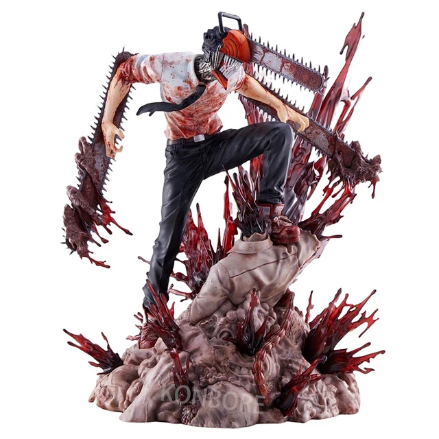 Chainsaw Man: Denji e Power ganham figuras colecionáveis