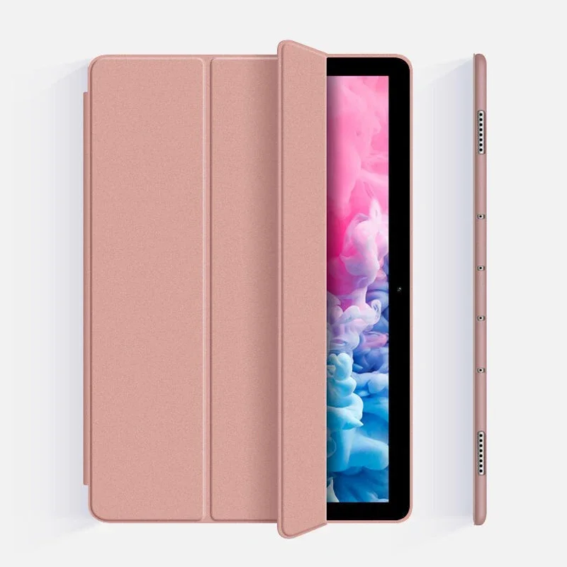 Premium Leather Flip Tablet Case - Luxury Shockproof Cover