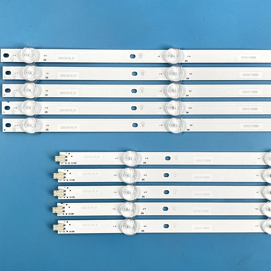 LED Backlight strip 9 Lamp for 55UN70006LA LB-DM3030-GJD3X3555X9GB00-S NS-55DF710NA19 LB55135 lbm550m0501-PJ-4(L) PK-4(R) led light led light bar