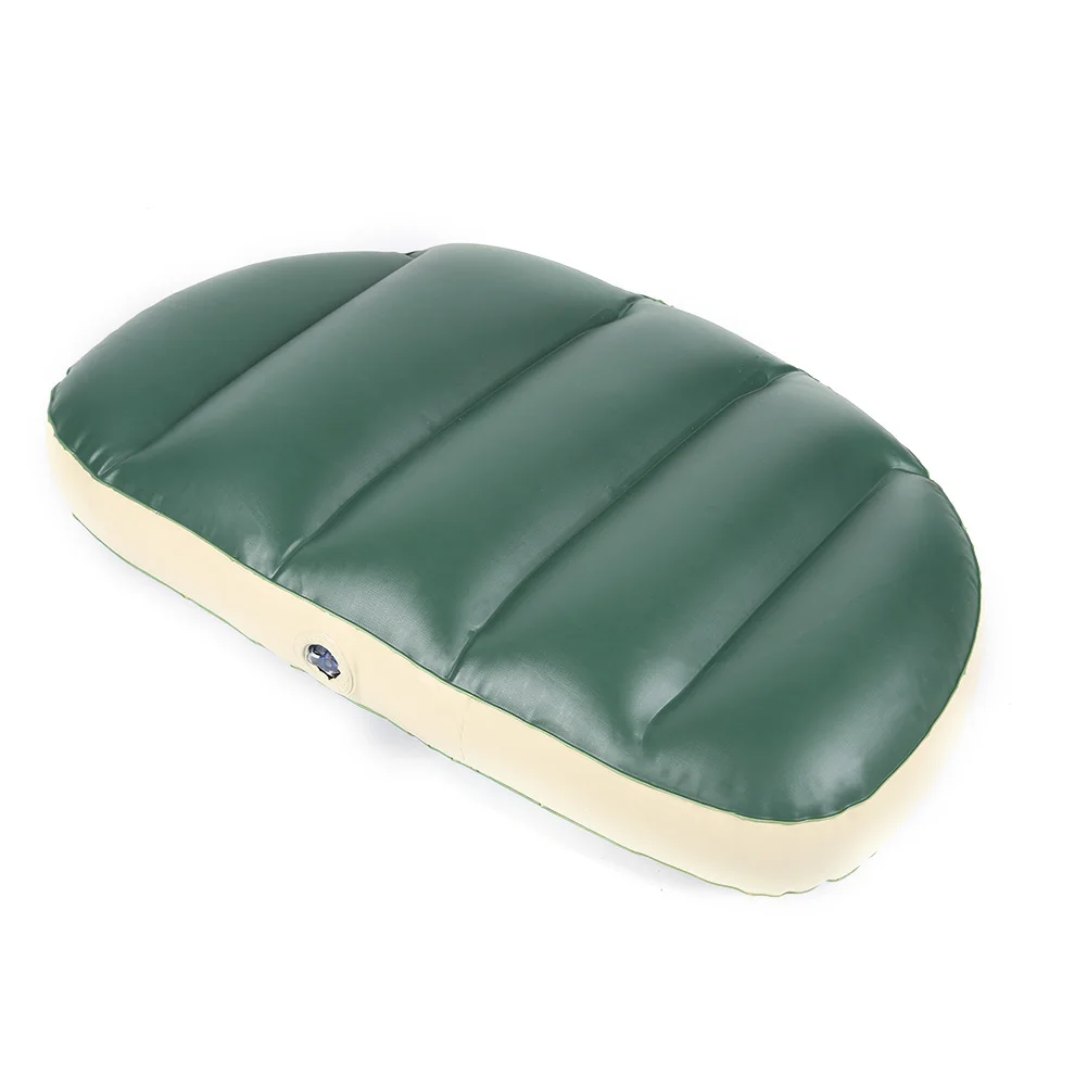 1pc Durable Skiing Drifting PVC Inflatable Air Seat Cushion Kayak Rowing Cushion