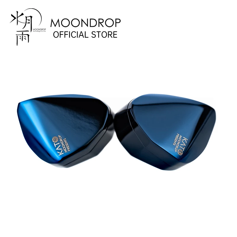 

MoonDrop KATO Earphones Dynamic Earbuds Replaceable Sound Nozzle Headset With Detachable 0.78 2Pin Standard Cable