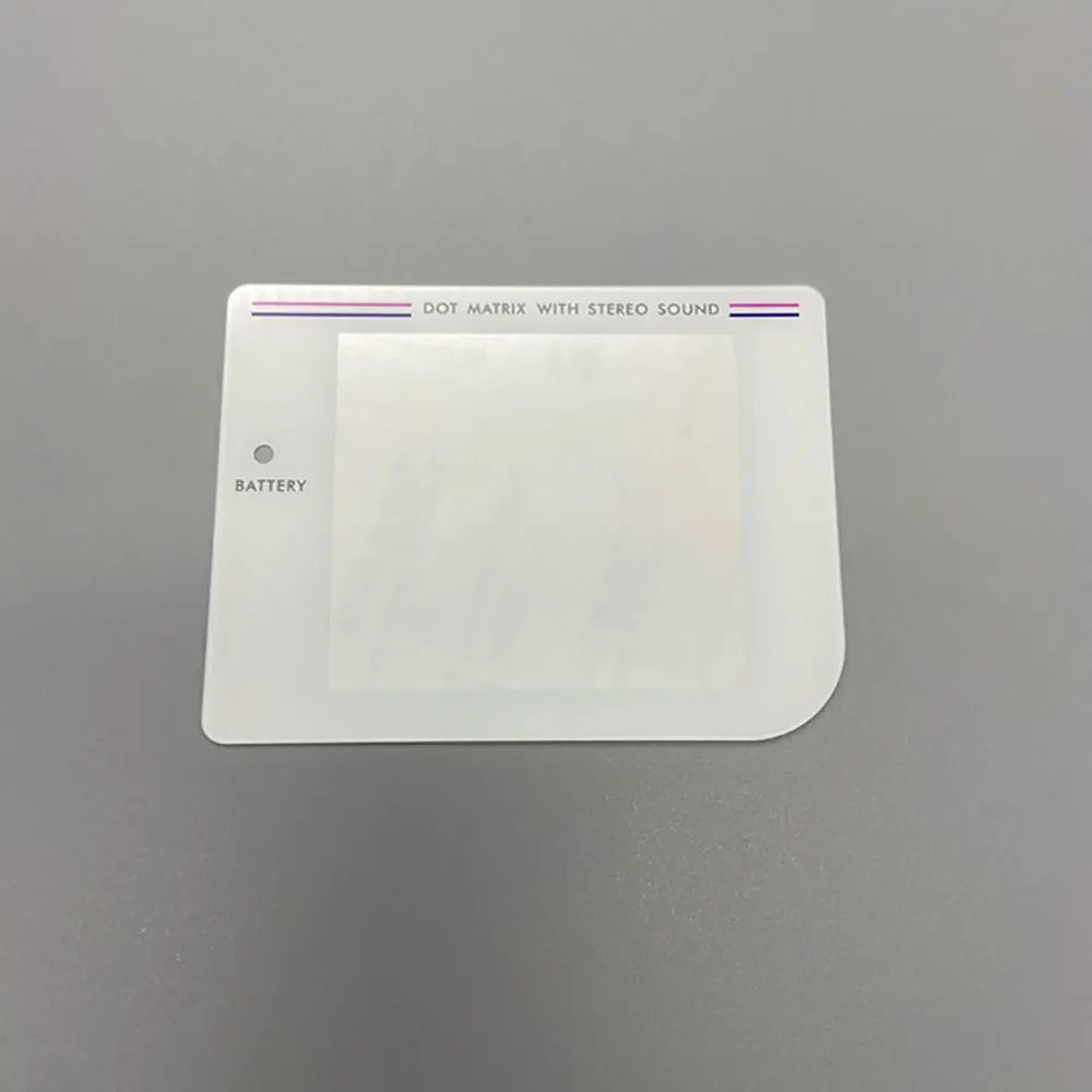 JCD 1piece 2.6 Inch Glass IPS Screen Lens Protector Cover for Game Boy Classic GB DMG GBO High Light LCD Screen Lens Mirror