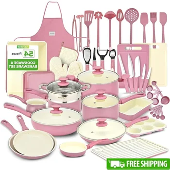 54 Piece Complete Kitchen Cookware Set 1