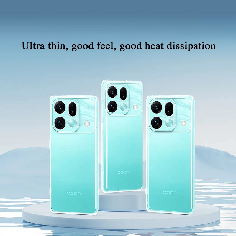 Clear Soft Silicone Phone Case - Transparent TPU Back Cover Shell
