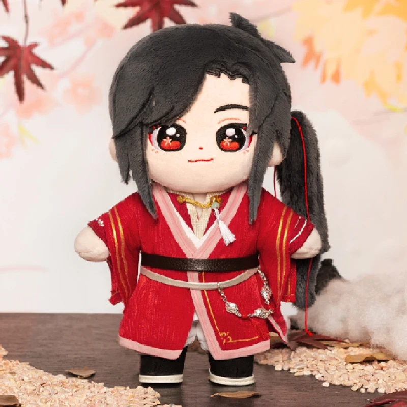 

20cm Anime Tian Guan Ci Fu Plush Toys Hua Cheng San Lang Dolls Heaven Official's Blessing Soft Stuffed Decorate Kids Cute Gifts