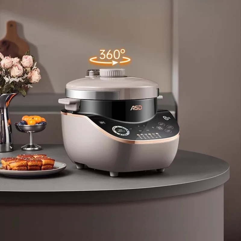 2026 5L Pure Titanium Electric Pressure Cooker – Smart Multifunction Cooker 1