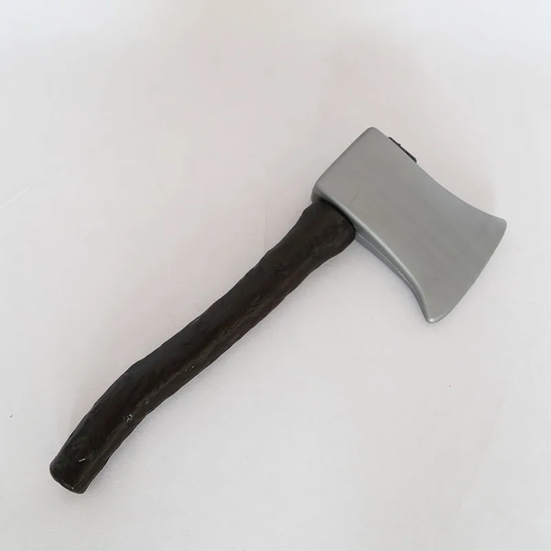 

Новые веселые украшения для Хэллоуина, детские игрушки, трюки, игрушки, искусственный пластиковый короткий топор