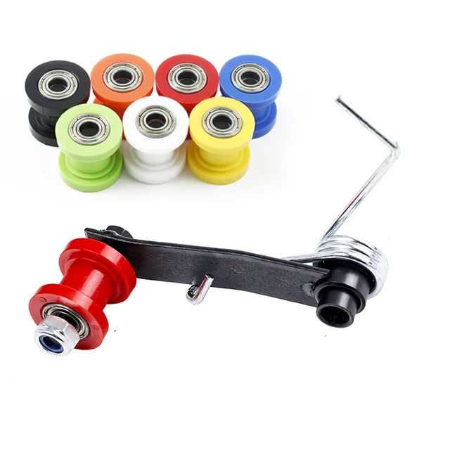 8mm Catena Di Trasmissione Rullo Puleggia Cursore Tendore Ruota Guida - Foto 10