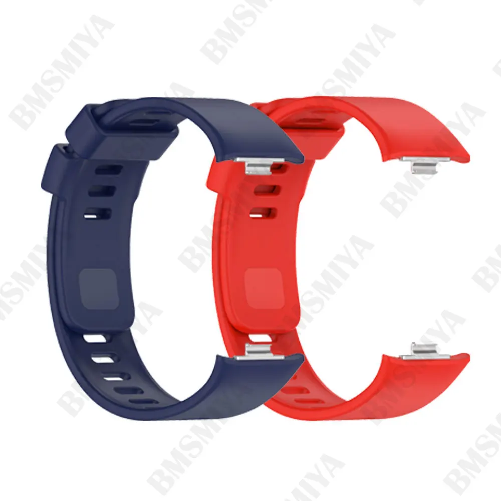 Set of 2 Breathable Silicone Sport Watch Straps - Universal Fit