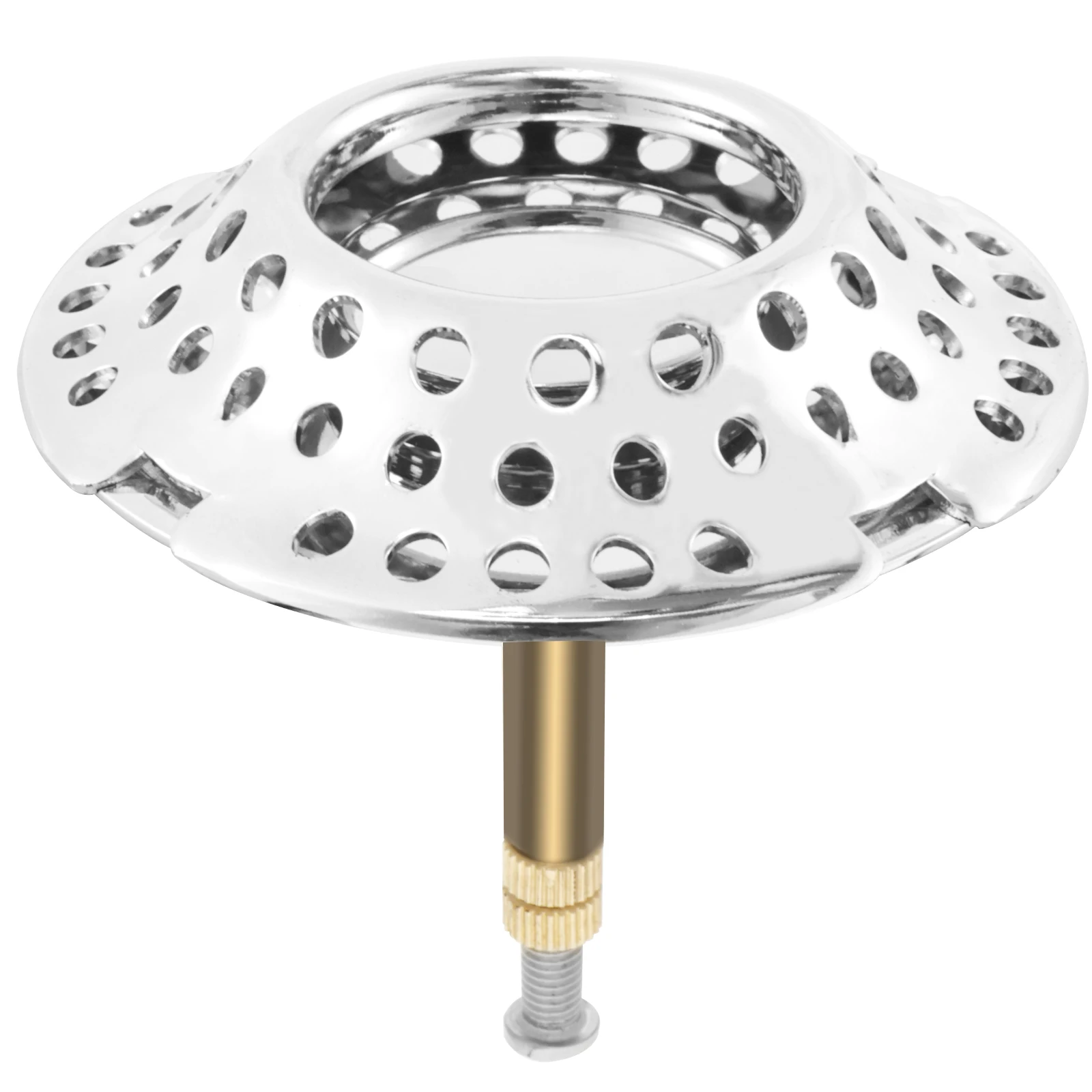 Tub Stopper Bathtub Drain Plug Pop Up Tub Drain Hair Catcher Cover with Strainer for 1.57 in to 2.2 in Bath Hole