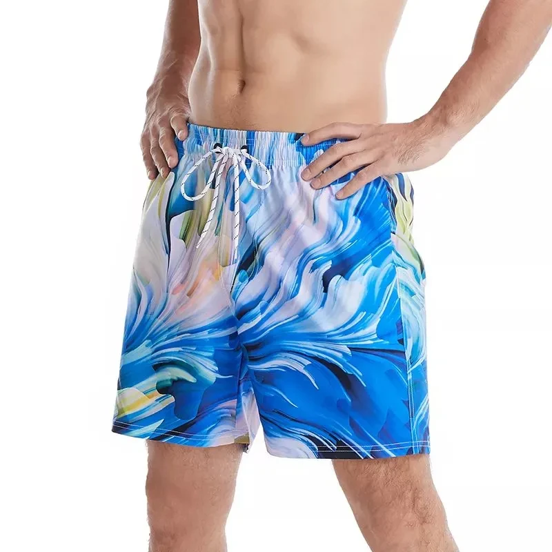 Fashion Palm Trees Graphic Beach Shorts For Men Summer Casual Holiday Vacation 3D Printed Swim Trunks Loose Harajuku Short Pants 2
