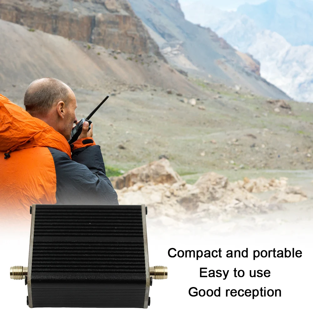 10K-6GHz Full Band Low Noise Amplifier 20dB High Gain Power Preamplifier LNA Module for RF & Software Defined Radio(SDR)