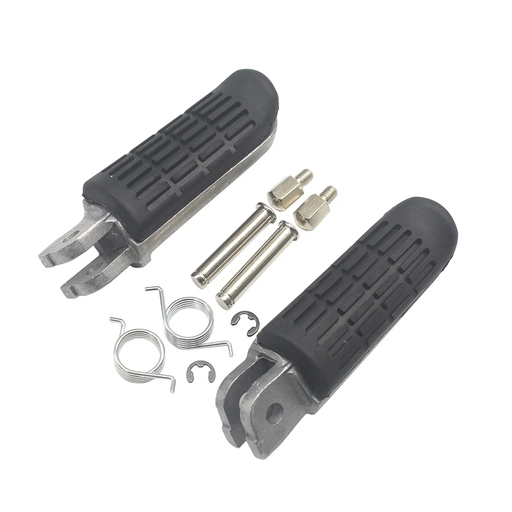 Motorcycle Front Rear Footrests Foot pegs For Honda CB400 SuperFour CB-1 CB500 CBR1100XX blackbird VTR1000 NT400 650 700 NTV600 motorcycle accessories motorcycle footrests motorcycle foot pedals