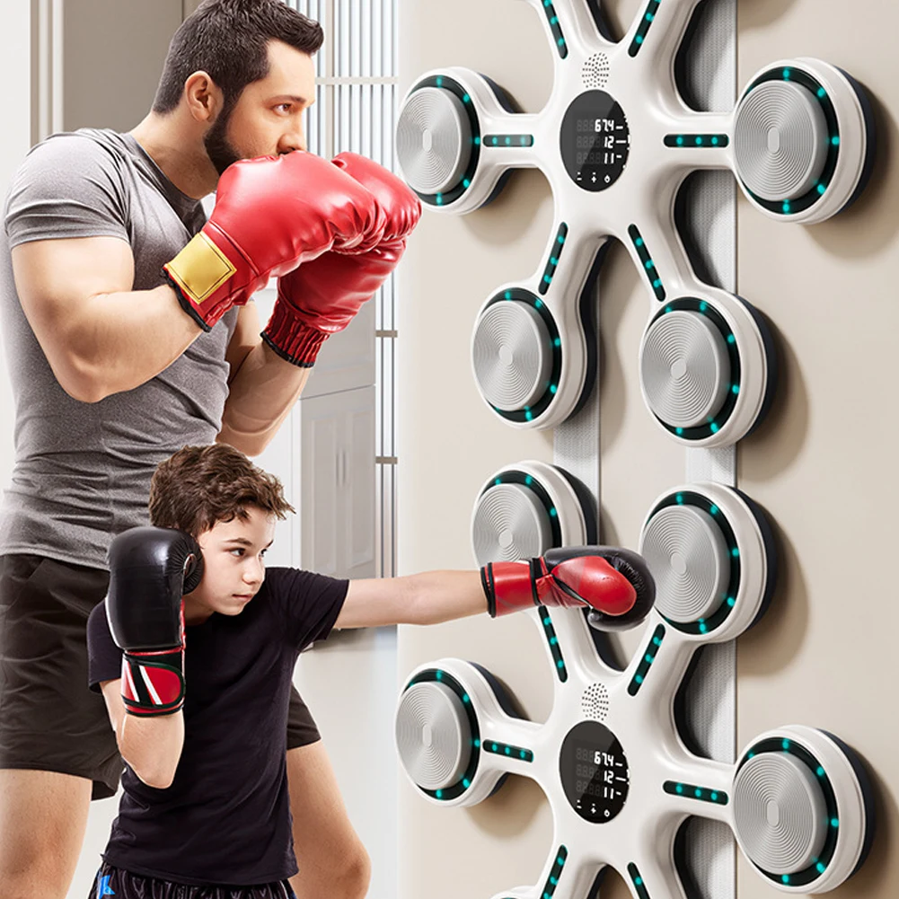 Music Boxing Machine Type C Charging Smart Bluetooth-Compatible Machine Counter Home Gym
