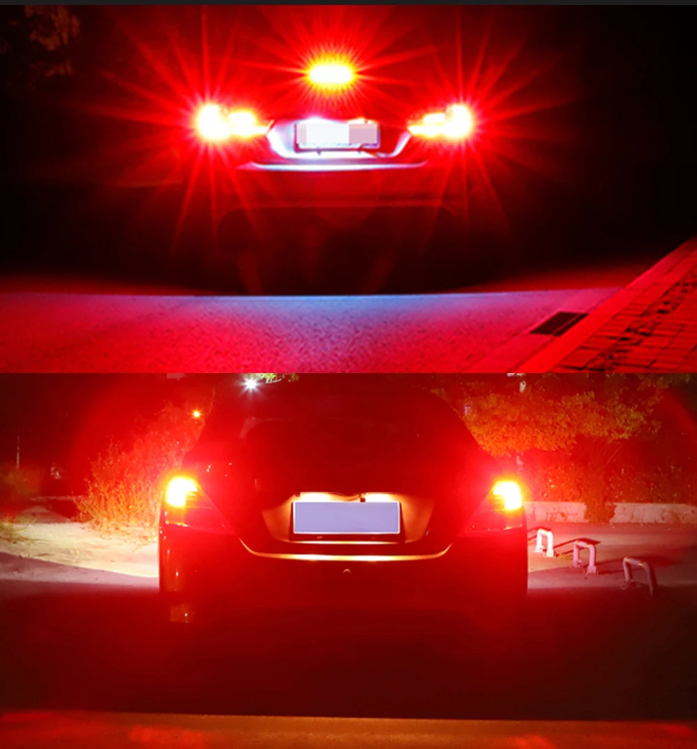 2x LED Bremslicht Lampe W21/5W 7443 T20 Für Nissan Altima Quest Rogue Cube Juke micra Versa Hinweis X-Trail T31 T32 Pathfinder R52 – Detail 6