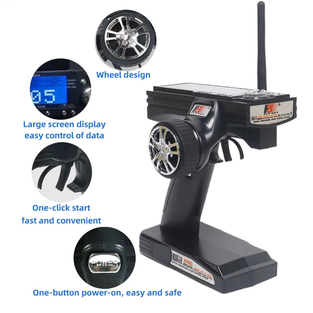 FlySky GT3B FS-GT3B 2.4G 3CH transmitter RC System Gun