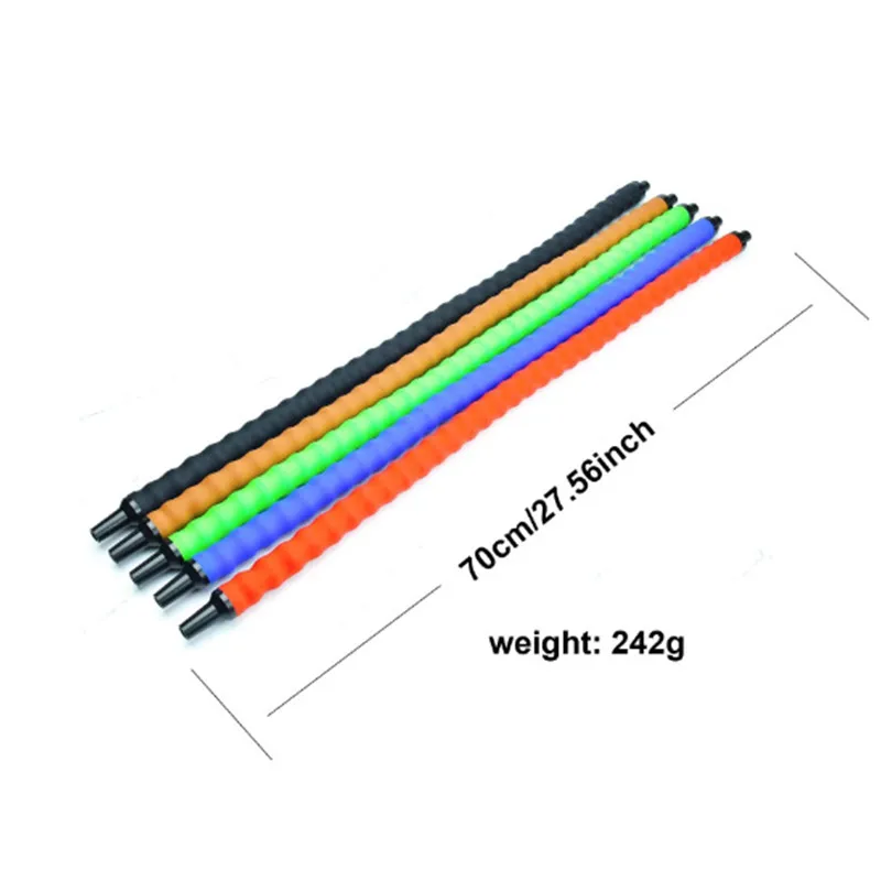 70cm Hands free Hookah Hose Flexible Shisha handle Smoke Pipe Chicha Sheesha Narguile Shisha Hose Accessories 2