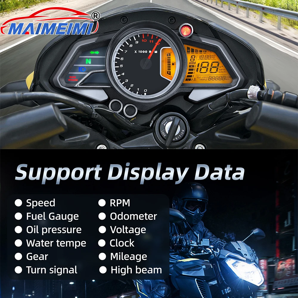 Digital Meter Pulsar Ns 160 Speedometer Bajaj Pulsar Digital Meter