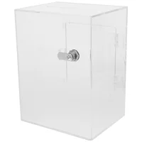 Transparent Acrylic Piggy Bank for Kids Square Money Toy Drawer Lock Key Savings Box Gift Idea Big Piggy Bank 1