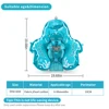 Kids Non-inflatable Swim Ring With Canopy Toddler Swimming Trainer Accessories Safety Pool Float Circle Bathing Buoyancy 5