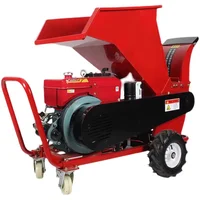 Wood Crusher Chipper Machine,Gasoline Engine Shredder,Tree Branch 1