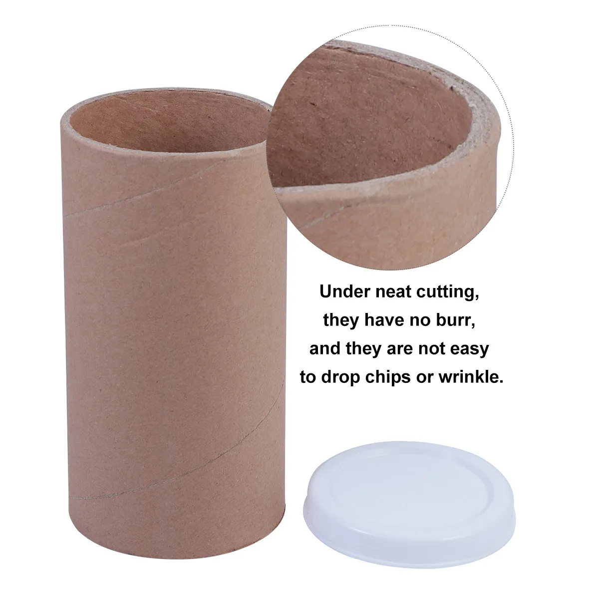 5개입 종이 튜브 세트, 아트 프린트, 포스터, 그림, 우편물, 문서, 배송용 튜브, 고강도 압축 튜브