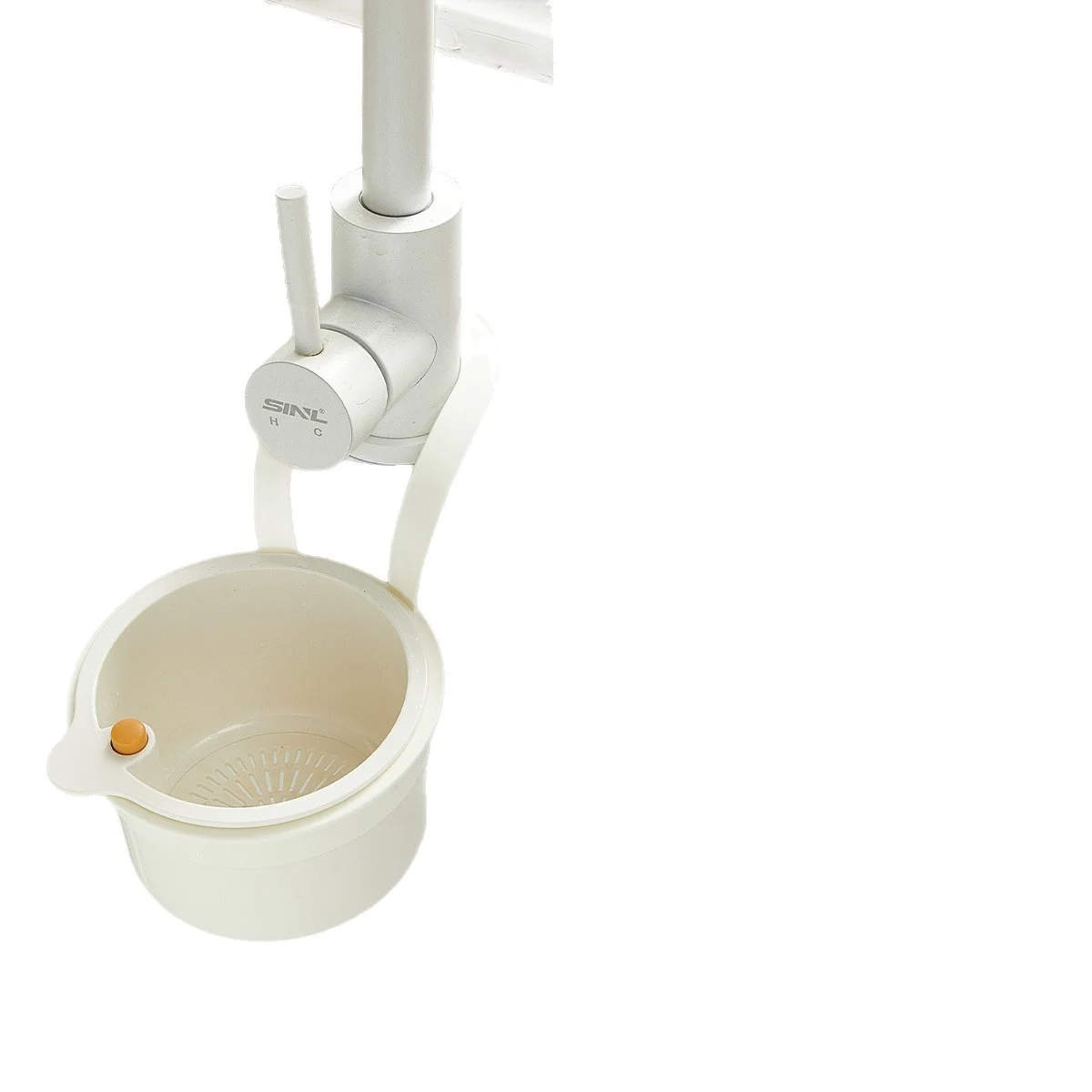 Kitchen Sink Strainer Filter One Touch Opening And Closing Drainage Hanging Bag Food Residue Basket Household Cleaning Tool