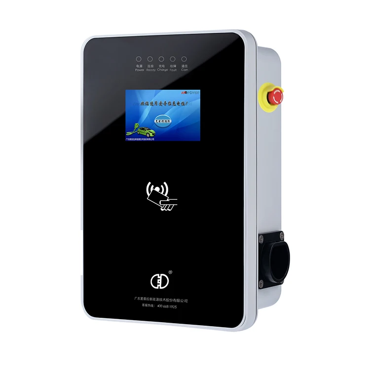 Aipower Ce Oem Smart Home 7Kw Wallbox Tipo 2 Stazione Di Ricarica Ev Per Caricabatterie Per Auto Elettrica