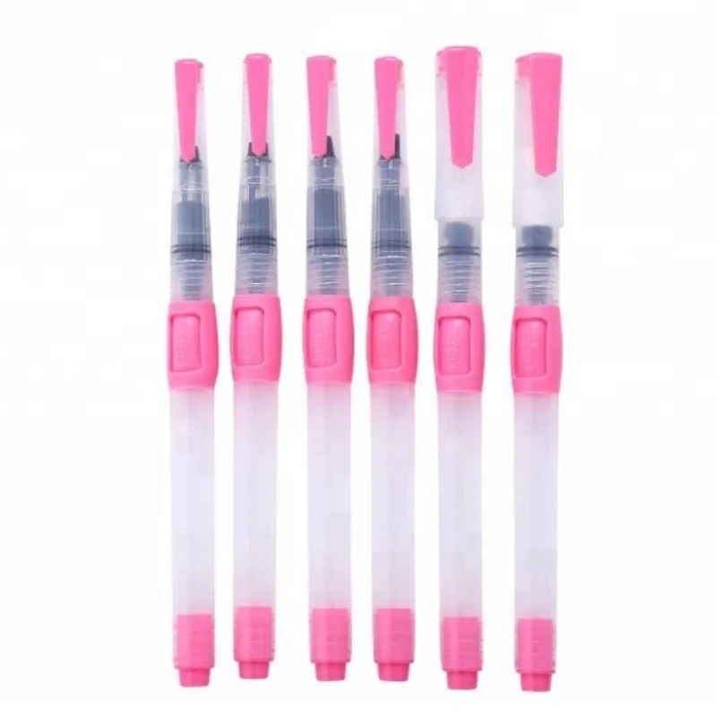 Water storage Nylon solid watercolor brush Water injection brush storage pen
