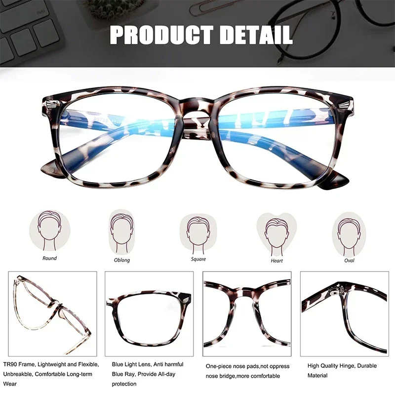 Kids Anti Blue Light Computer Glasses for Children