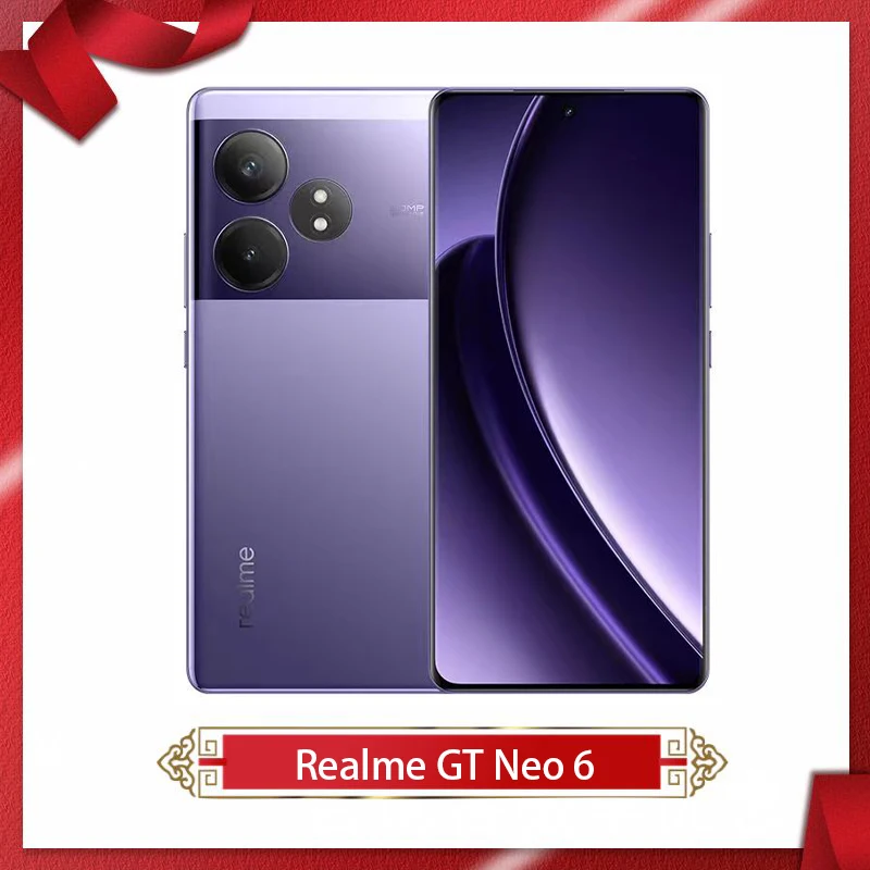 Realme GT Neo6 Neo 6 desbloqueado 6,78 pulgadas AMOLED 5G teléfono