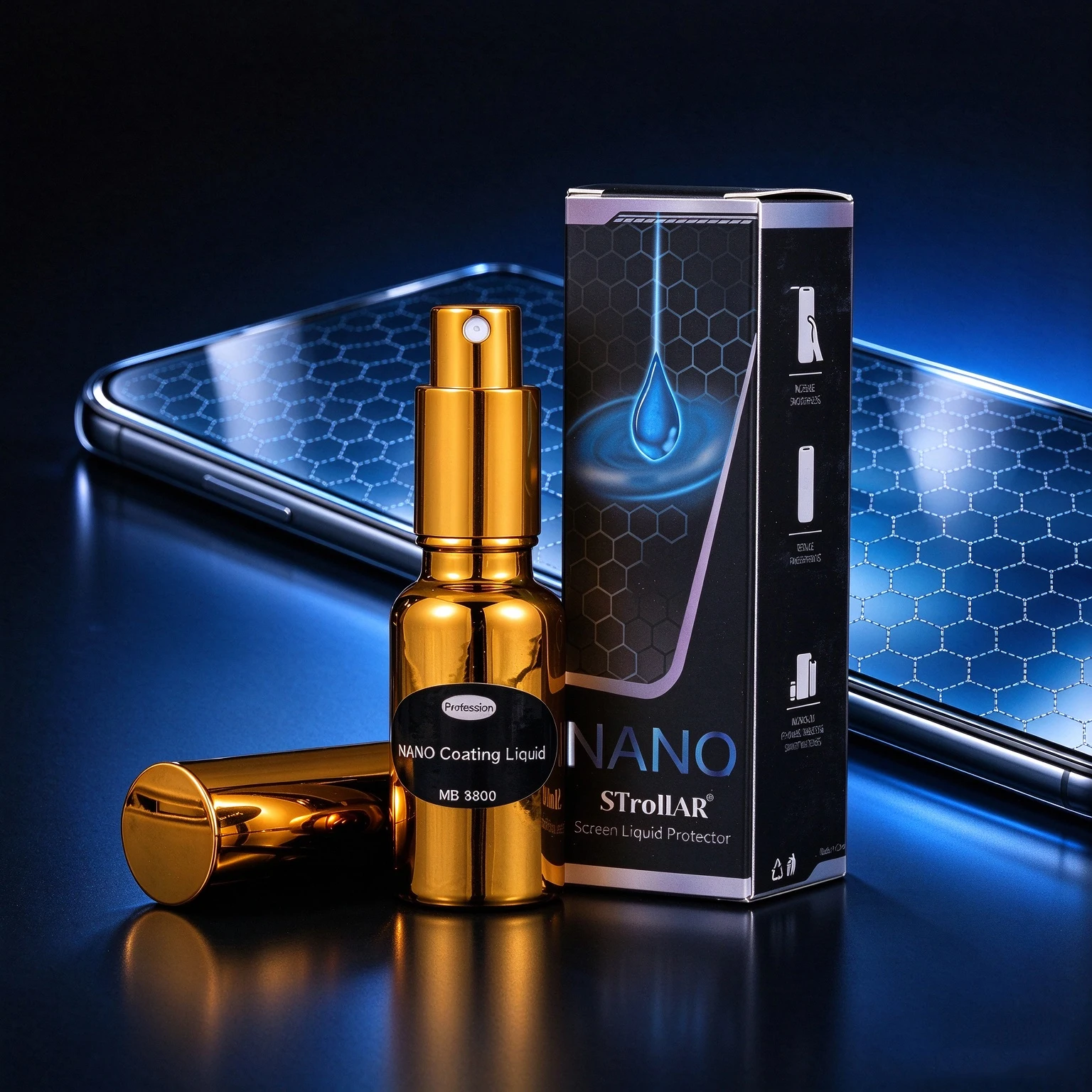 Fingerprinter Resistance Oleophobic Hydrophobic Oil For Polishing Machine Phone Scratches Removal Solution