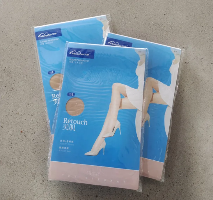 Summer 15 Denier Ultra Sheer Tights Nylon Black Pantyhose for Tall Women Large Size Ladies Nylons Stockings Skin Color Hosiery