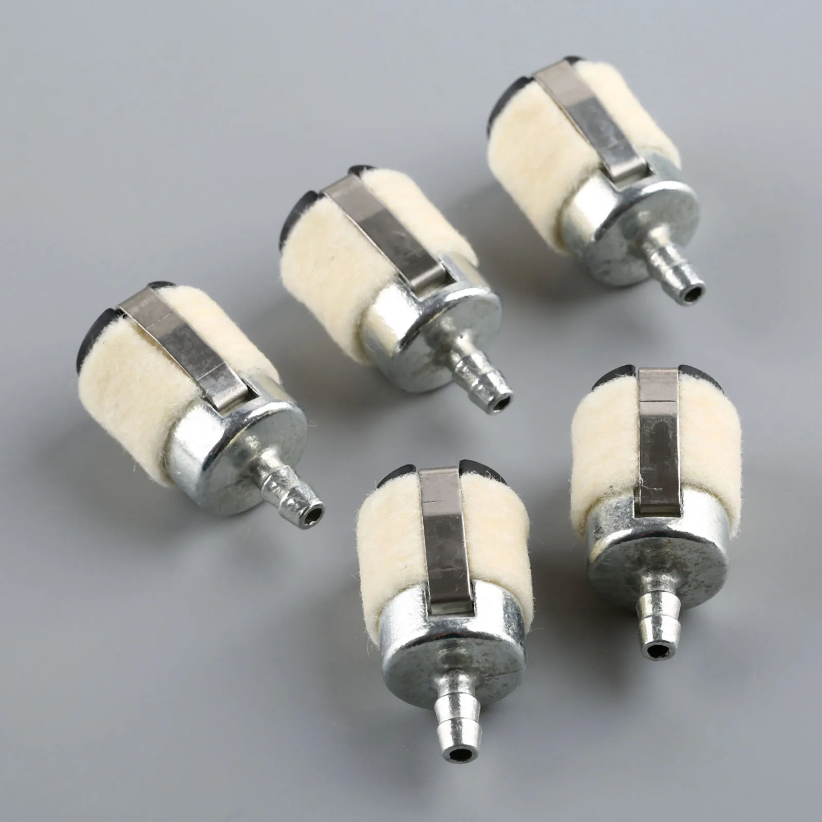 Grass Trimmer Rotary Tool Accessories Grass Trimmer Accessory Steel Tubes Chainsaw Carb Repair Kit Grass Trimmer Filter Kit 5Pcs/lot Cotton Wool Fuel Filter for Chain Saw Brush Cutter Earth Auger Water Pump Parts Chainsaw Garden Power Tool Parts