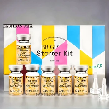 Korea 8ml Salmon DNA Beginner Skin Booster Serum Kit Facial Whitening Moisturizing Men Women Skin Care 1