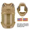 Tactical Military Dog Harness Durable Nylon Dogs Vest Harness with Handle For Pet Training Medium Large Dogs German Shepherd 3