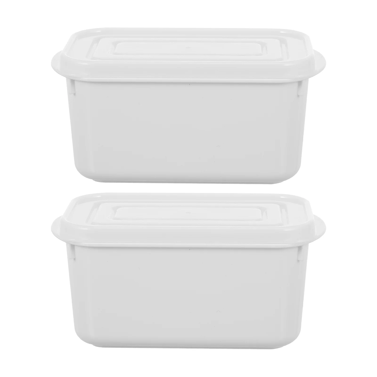 

2pcs Butter Dish With Lid Butter Container Butter Dish Butter Storage Keeper Box Sauce Dish Container 700ml