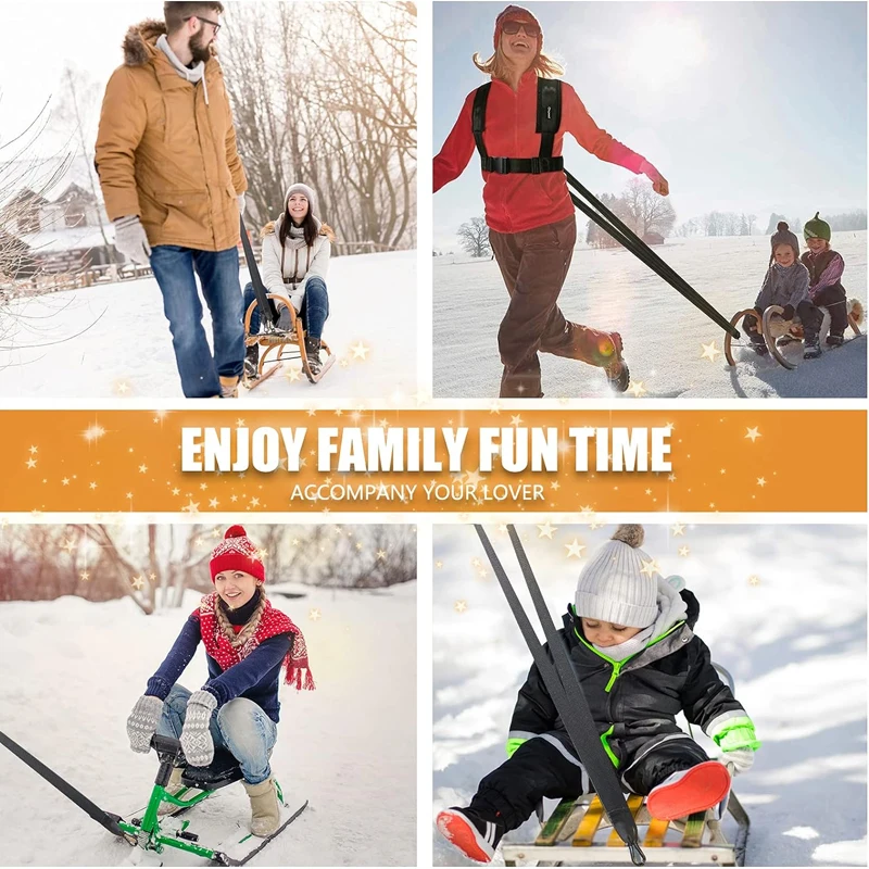 Sled Pulling Harness Tire Pulling Harness With Pull Strap For Resistance Training Adjustable Padded Shoulder Strap gym accessories