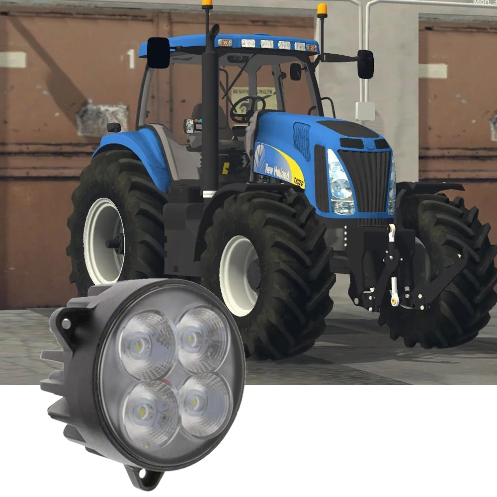 12v 24v 40w Led Hood Light & Bulb For New Holland T8010, T8020, T8030, T8040, T8050 Tractors - Light Bar/work - AliExpress