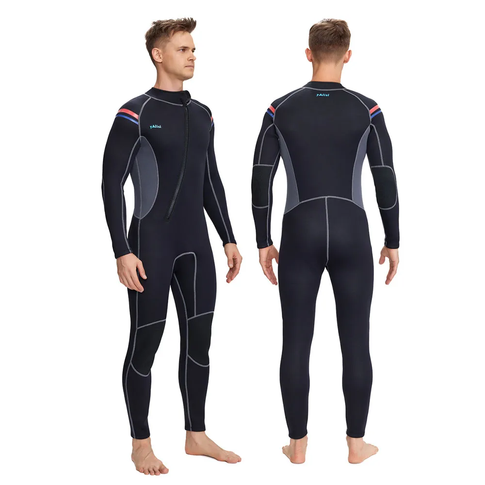3mm Neoprene Men Wetsuit Surfing Scuba Diving Snorkeling Swimming Body Suit Wet Suit Surf Kitesurf Clothes Equipment 5
