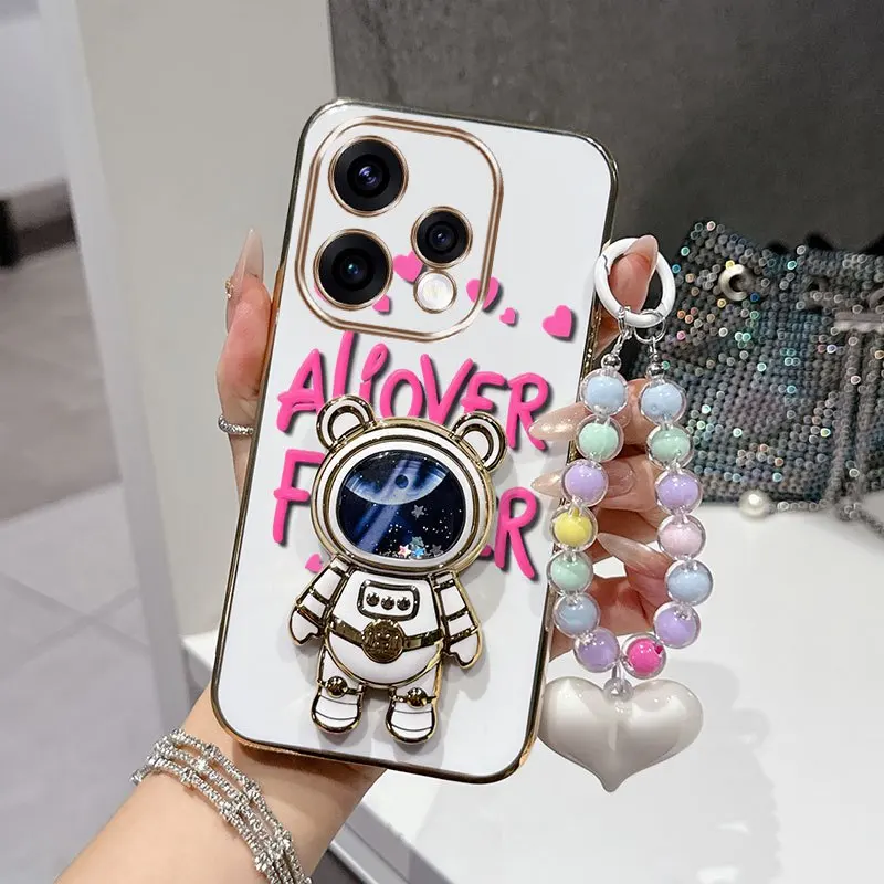 Love Flowers Phone Case Set with Lanyard and Stand