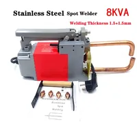 8KVA  Resistance Spot Welding Machine 220V Welding Thickness 1.5+1.5mm Stainless steel Plat Spot Welder spot welding machine 1