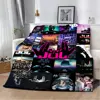 Rapper Jul  Printed Blanket Picnic Blankets Warm Blanket Soft and Comfortable Blanket Home Travel Birthday Gift 2