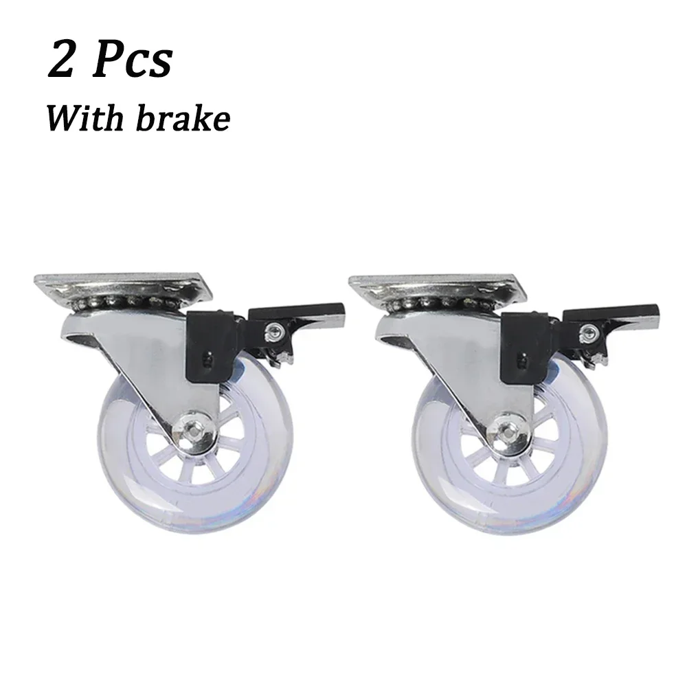 Roulettes Pour Meubles, Lot De 5 Roulettes Pivotantes Avec Frein 40