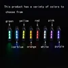 Titanium Alloy Luminous Night Signal Light Outdoor EDC Luminous 3.5*25mm Fluorescent Tube Self-illuminating Key Chain betalight 3