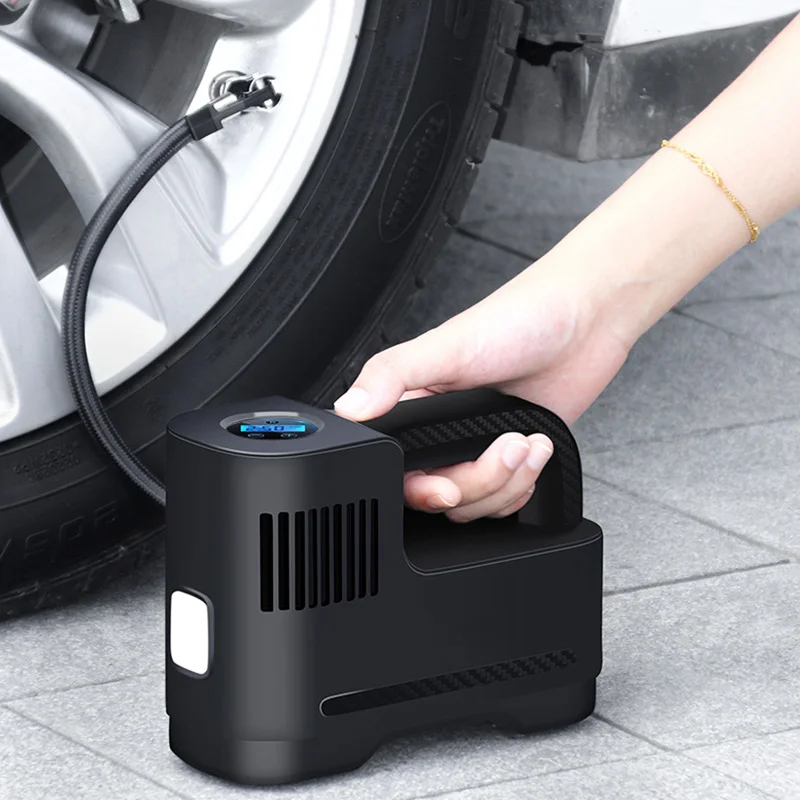 Car Electrical Air Pump 12v 120w Portable Wireless Tire Inflatable Pump