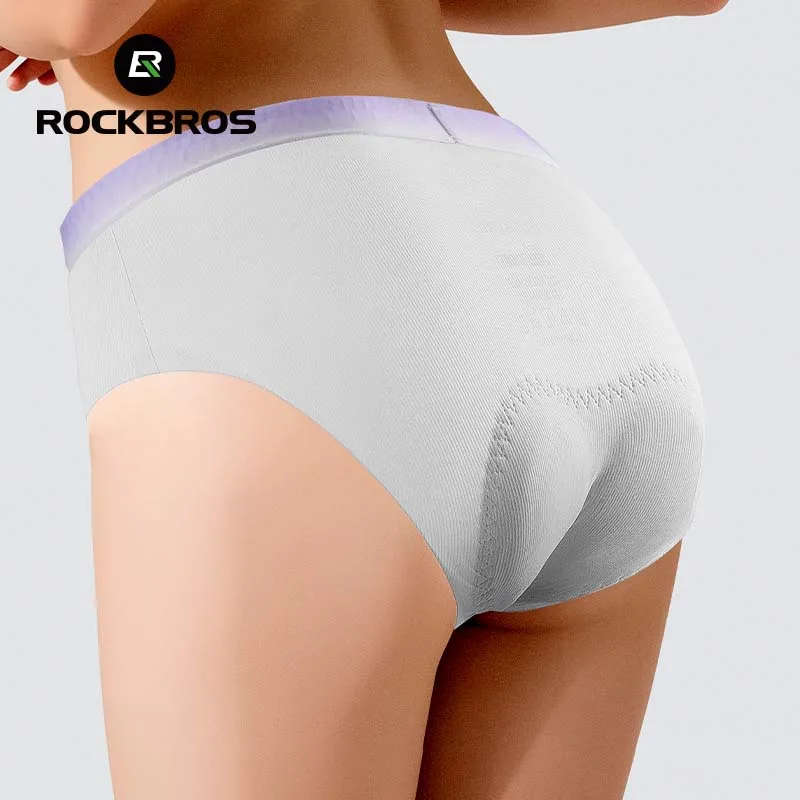 ROCKBROS Women Cycling Underwear Padded Shockproof Mountain MTB Bicycle Shorts Comfortable Underwear Tights Women Shorts cycling shorts